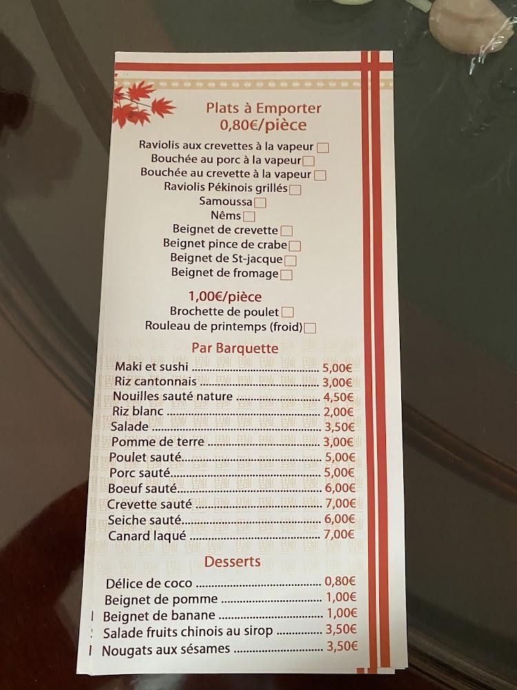 Restaurant Chinois Siècle D'or - Menu Image 3