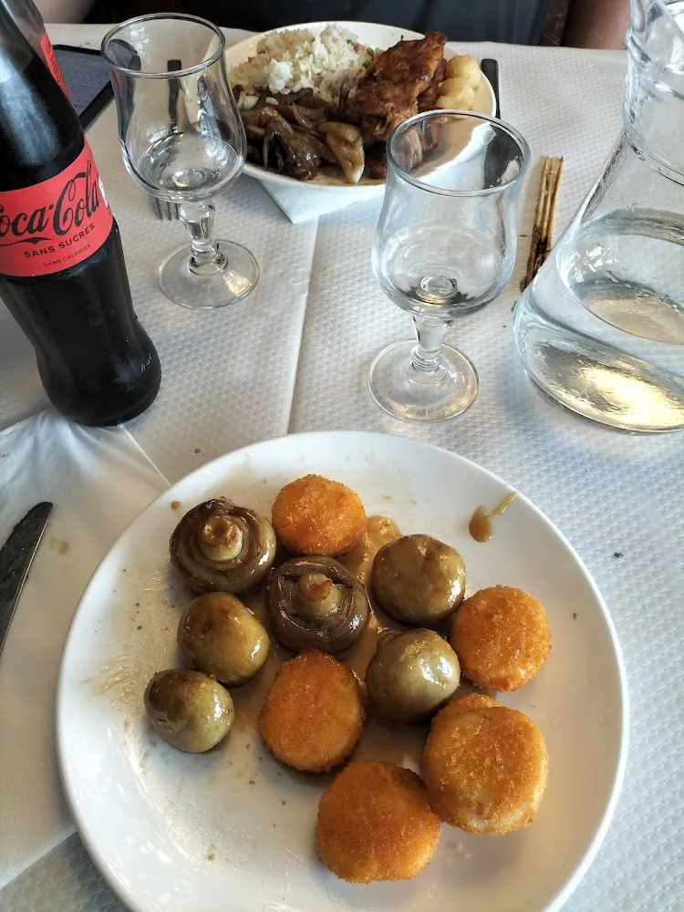 Noix de Saint Jacques Champignons